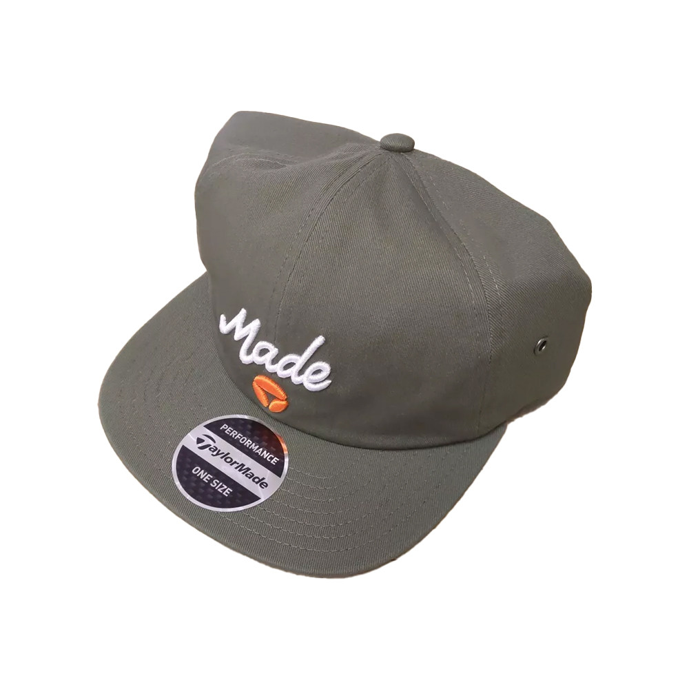 TaylorMade Flatbill Made Low Crown Adjustable Hat - Maple Hill Golf